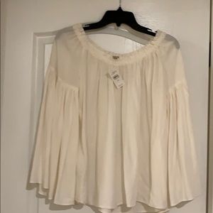 Brand new with tags Anne Taylor Loft Cream top